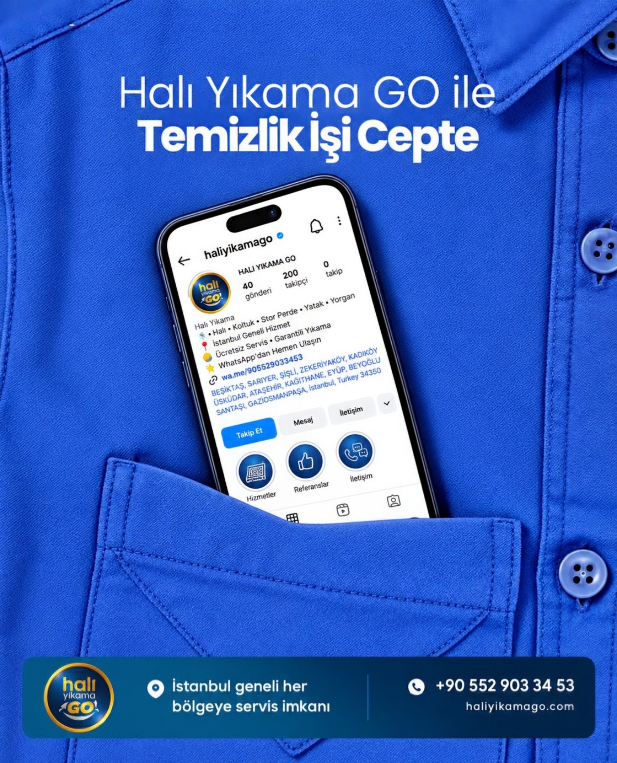 Halı Yıkama GO tanıtım afişi 5