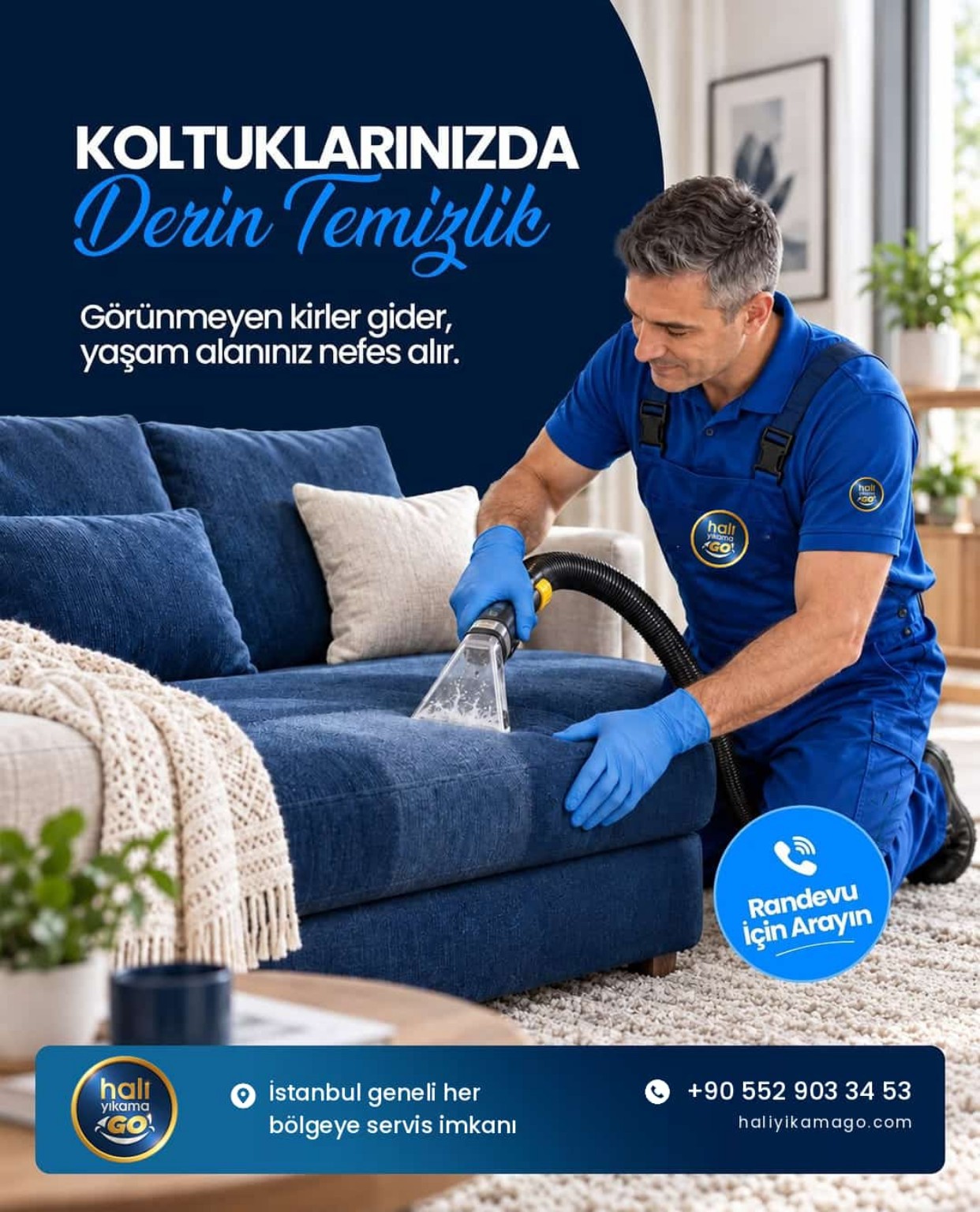 Halı Yıkama GO tanıtım afişi 3